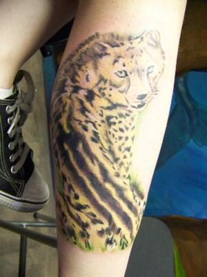 Татуировка гепарда