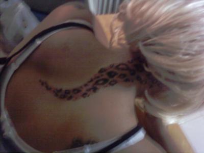 Татуировка леопарда