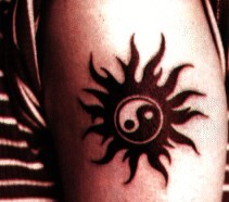Фото и значение татуировки Янь-Инь.  Tattoo9