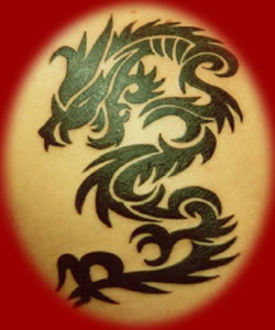 татуировки дракон