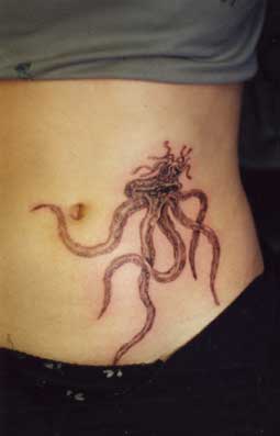 татуировка осьминога