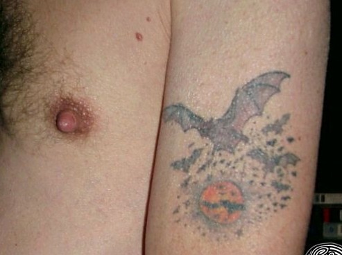 Армейские татуировки летучей мыши